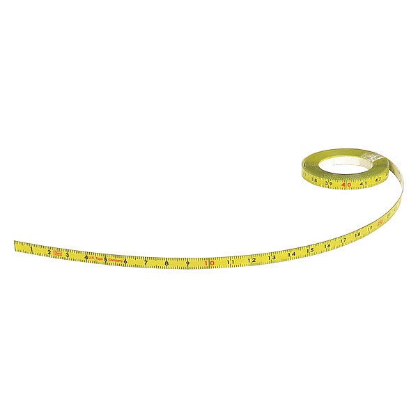 120 in Adhesive Tape Measure, 1/4 in Blade
