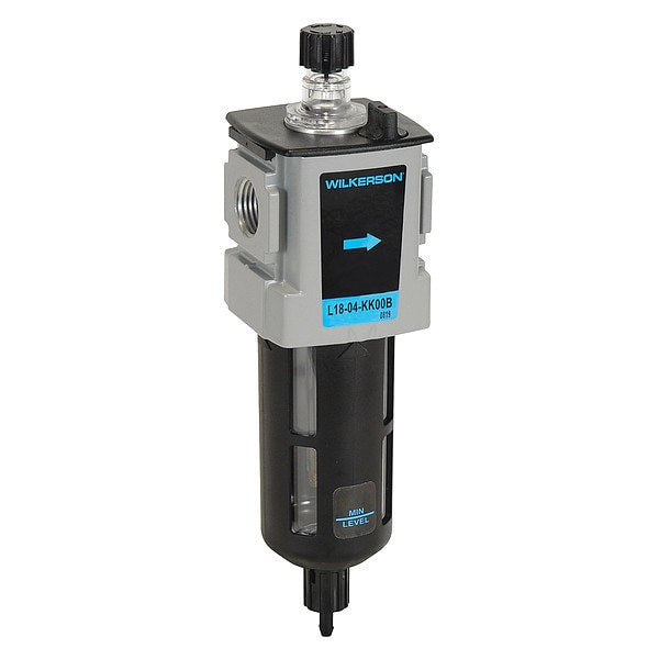 Air Line Lubricator, 96 cfm Max. Flow, Series: Compact