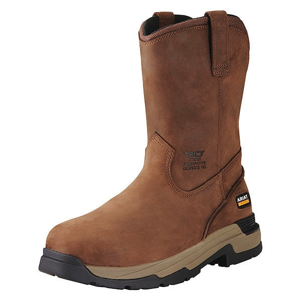 Size 9-1/2 Men's Wellington Boot Composite Work Boot