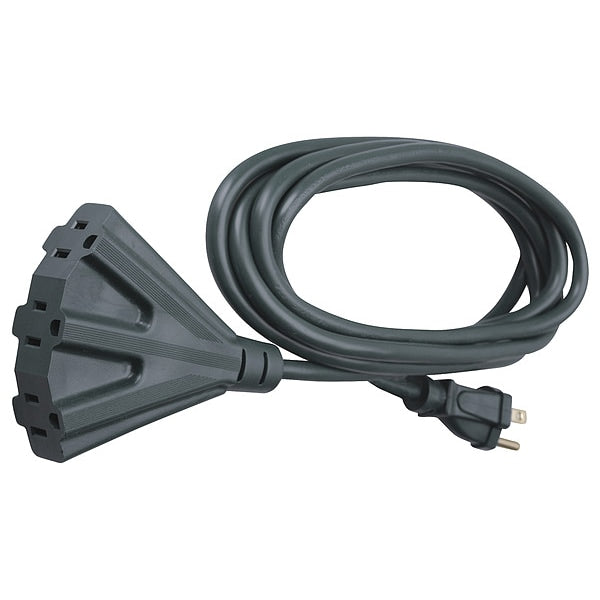 Extension Cord, 14 AWG, 125VAC, 25 ft. L