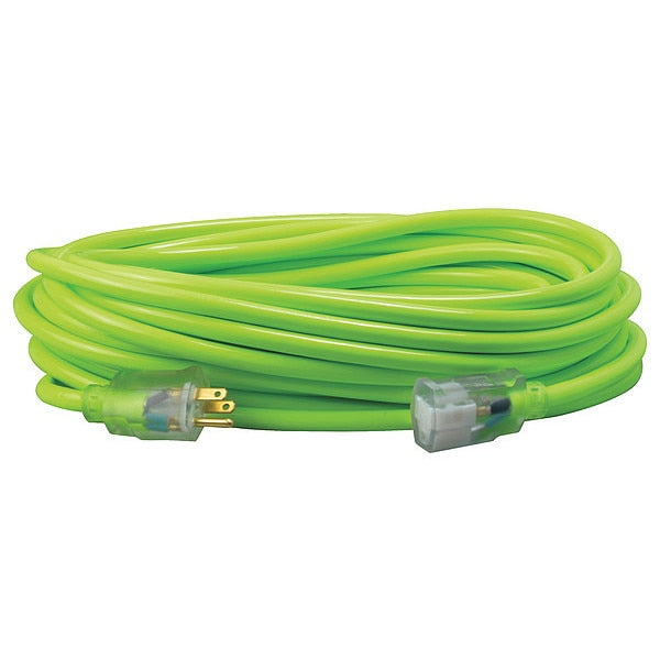 Extension Cord, 12 AWG, 125VAC, 50 ft. L
