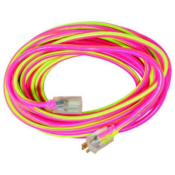 Extension Cord, 12 AWG, 125VAC, 50 ft. L