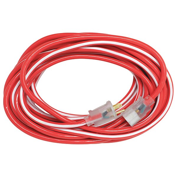 Extension Cord, 12 AWG, 125VAC, 50 ft. L