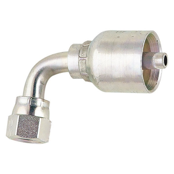 Crimp Fitting, 90 deg., 1