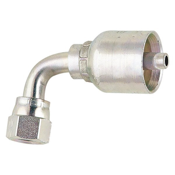 Crimp Fitting, 90 deg., 1/2