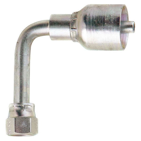 Crimp Fitting, 90deg, 3/4