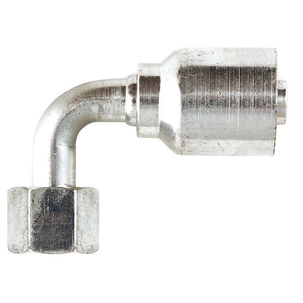 Crimp Fitting, 90 deg., 5/8