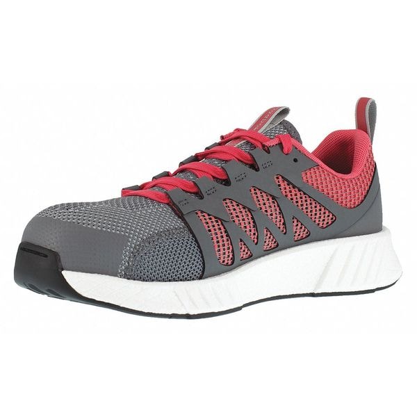 Athletic Shoe, M, 6 1/2, Gray, PR