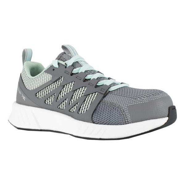 Size 11 Women's Athletic Shoe Composite Athletic Work Shoes, Gray