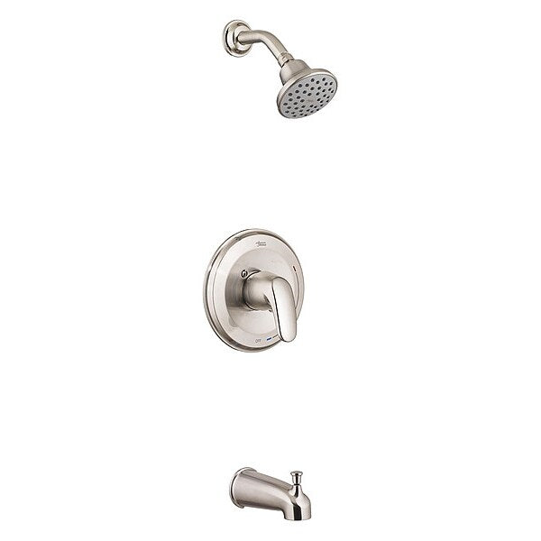 Handheld, Tub and Shower Trim, Brushed Nickel, Wall