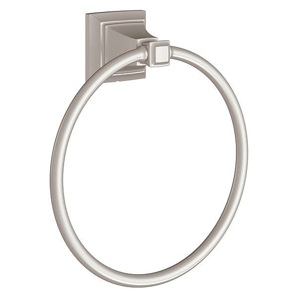 Towel Ring, Metal, Brushed Nickel
