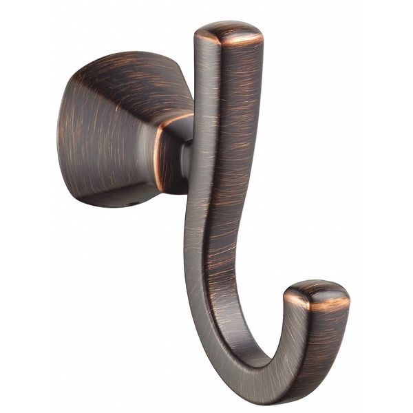 Bathroom Hook, Metal, Bronze, 1 7/8 in W