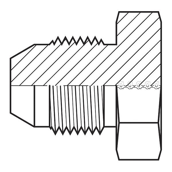 Hose Adapter, 22 mm, Metric