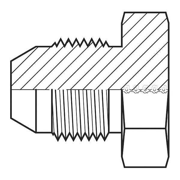 Hose Adapter, 33 mm, Metric