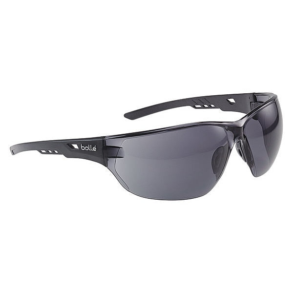 Safety Glasses, Traditional Smoke Polycarbonate Lens, Anti-Fog
