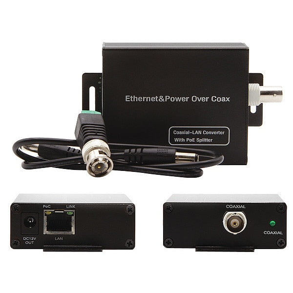 PoC Transmitter, Black, 48/57VDC