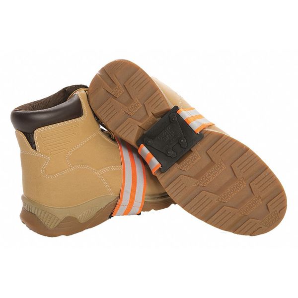 Ice Cleats, Mid-Sole Coverage, Strap On, PR