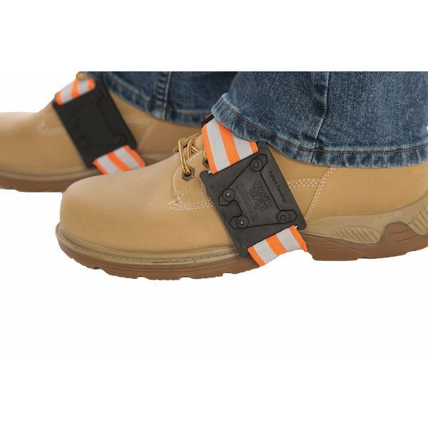 Ice Cleats, Mid-Sole Coverage, Strap On, PR