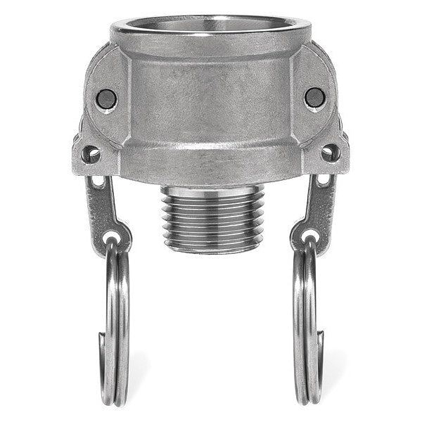 Cam and Groove Fitting, 304SS, B, 4
