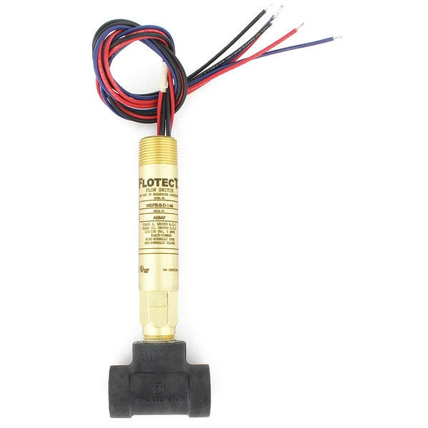 Liquid Flow Switch, DPDT, 125/250VAC