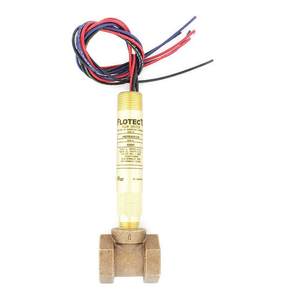 Liquid Flow Switch, DPDT, 125/250VAC