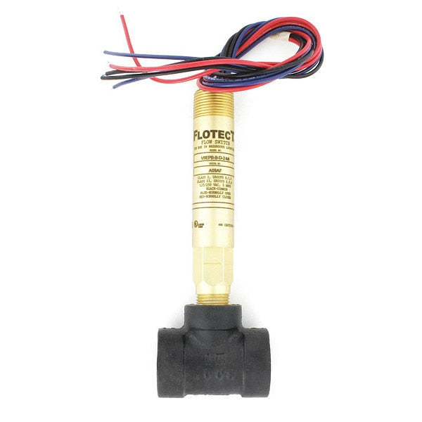 Liquid Flow Switch, DPDT, 125/250VAC