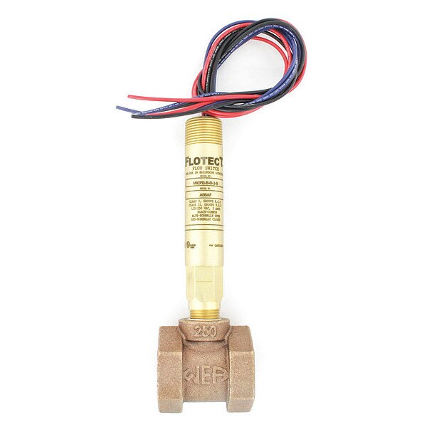 Liquid Flow Switch, DPDT, 125/250VAC