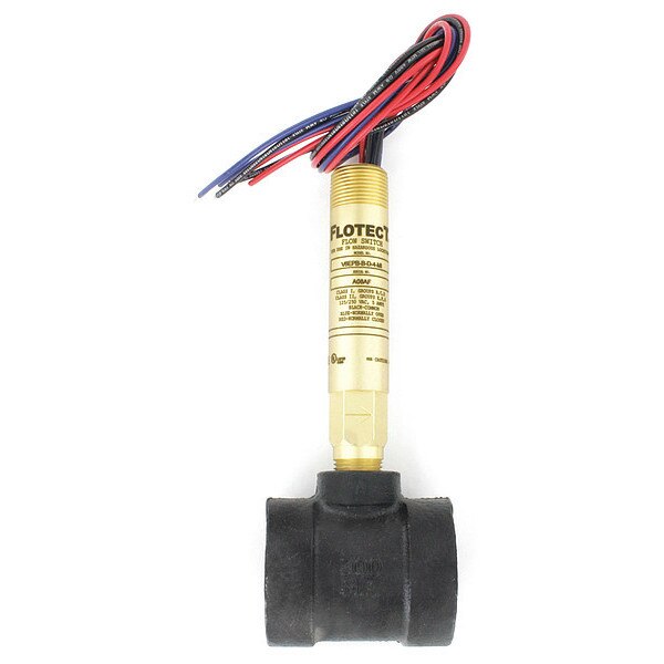 Liquid Flow Switch, DPDT, 125/250VAC