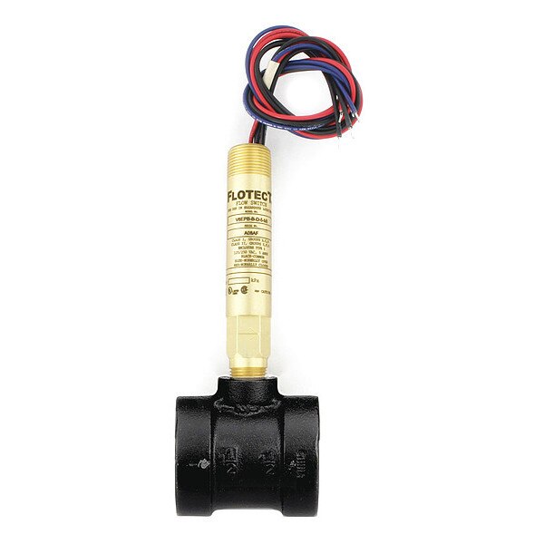 Liquid Flow Switch, DPDT, 125/250VAC