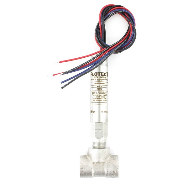 Liquid Flow Switch, DPDT, 125/250VAC
