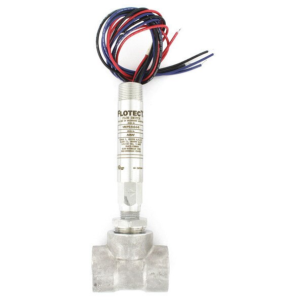 Liquid Flow Switch, DPDT, 125/250VAC