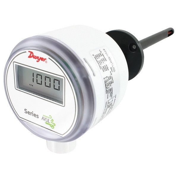 Air Velocity Transmitter, LCD, 15/32