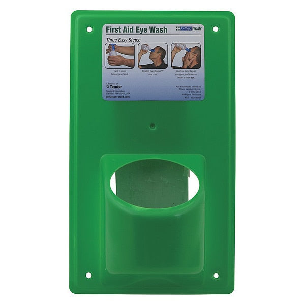 Eye Wash Station, Green, Acrylic, 12