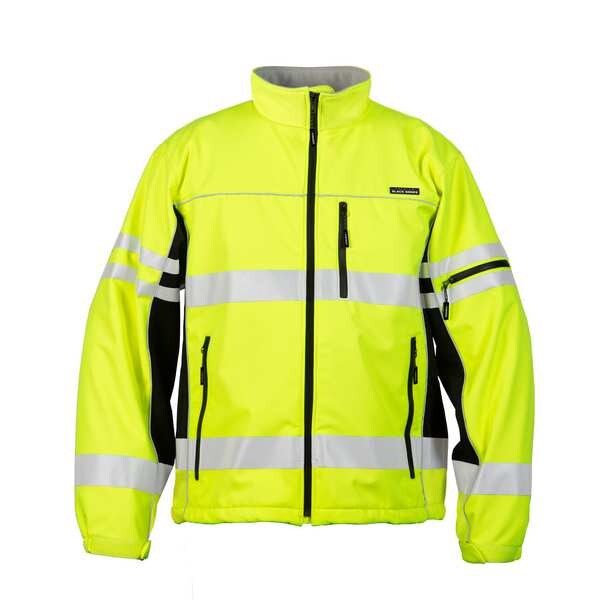 Jacket, Lime, Polyester, Unisex, 28-1/2