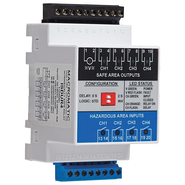 General Purpose Relay, 240VAC Coil Volts, Square, 0 Pin, (4) SPST-NO
