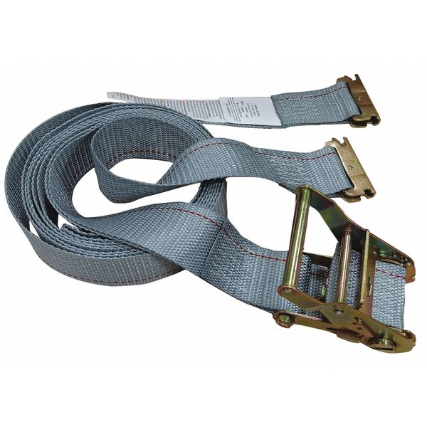 Tie Down Strap, Ratchet, 16 ft. L