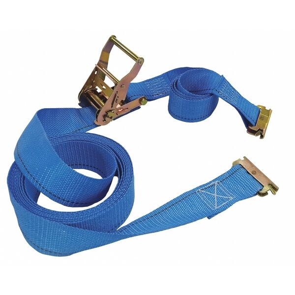 Tie Down Strap, Ratchet, 20 ft. L