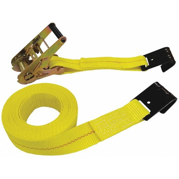 Tie Down Strap, Ratchet, 27 ft. L