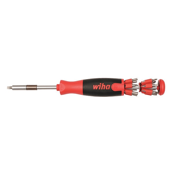 Hex, Phillips, Pozidriv(R), Robertson Square Recess, Slotted, Torx(R) Bit 9 in, Drive Size: 1/4 in
