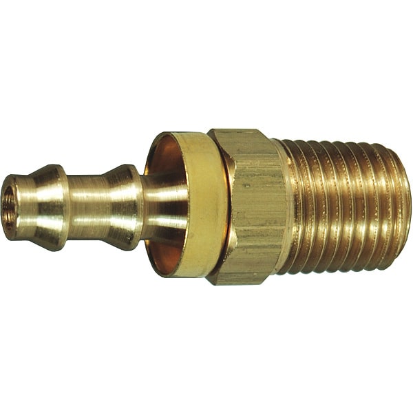 Barbed Hose Fitting, Hose ID 3/8