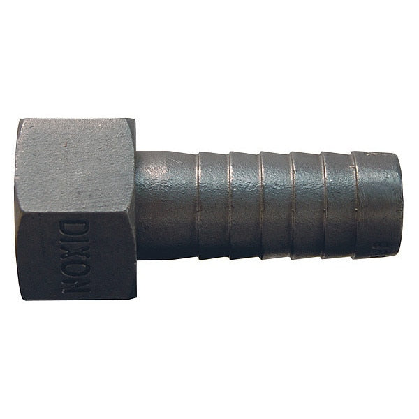 Short Shank Hose Cplg, Hex, 1-1/2