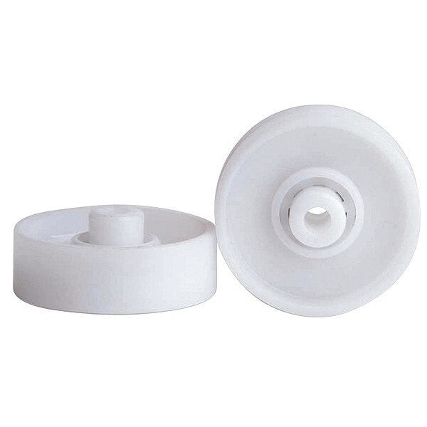 Skate Wheel, White, Hub 15/16