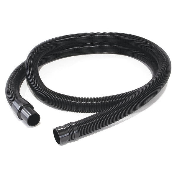 Vacuum Hose, 10 ft. L, For Shop Vacuum, Color: Black