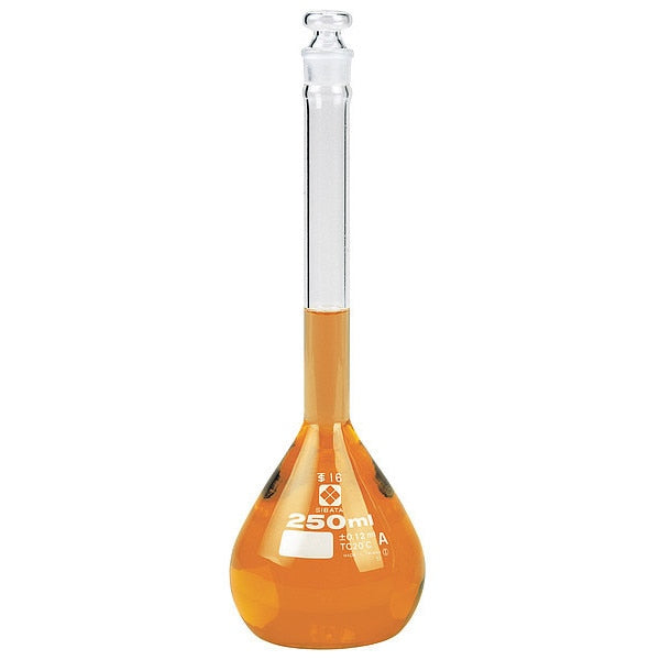 Volumetric Flask, 500 mL, 279 mm H, PK2