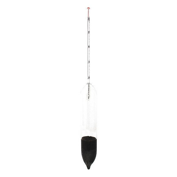 Hydrometer, Alcohol Proof Scale, Glass