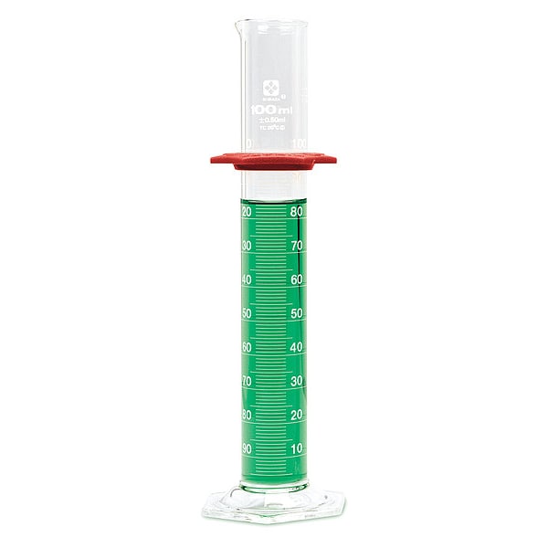 Graduated Cylinder, 50 mL, 24 mm Dia, PK4