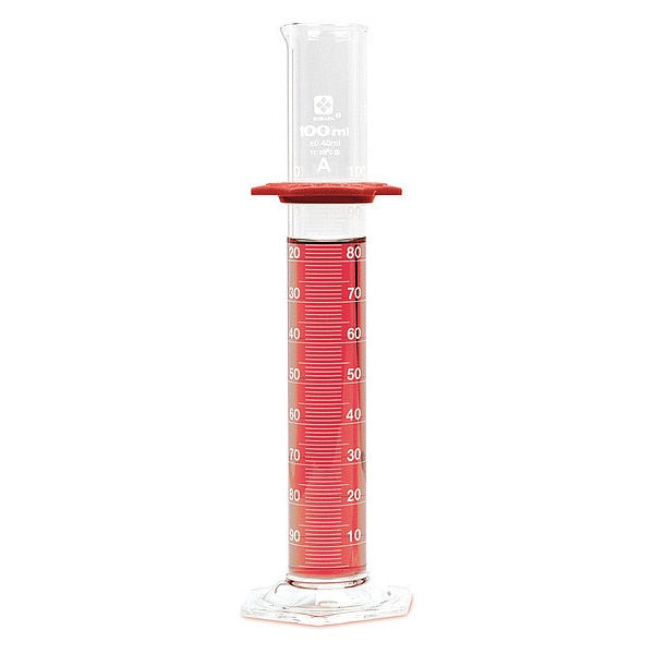 Graduated Cylinder, 10 mL, 8 mm Dia, PK4