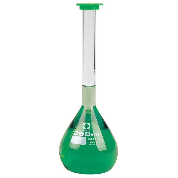 Volumetric Flask, 1 L, 300 mm H, PK2