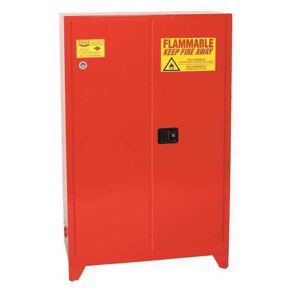 Flammable Liquid Safety Cabinet, Red