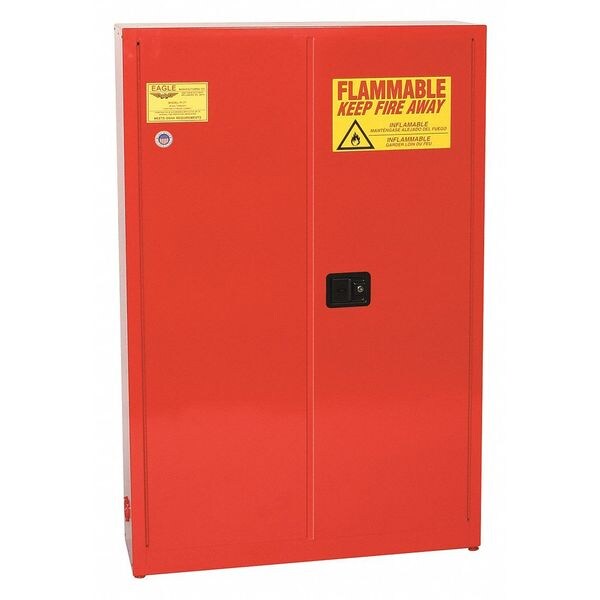 Flammable Liquid Safety Cabinet, Red